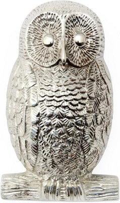 Castelion Nickel Owl Door Knocker from B&Q