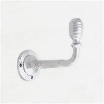 Castelion Large Chrome Beehive Coat Hook from B&Q