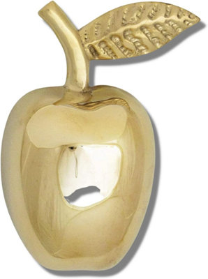 Castelion Solid Brass Apple Door Knocker from B&Q