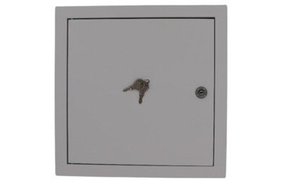 Manthorpe Gl131F 300X300 Lockable Fire Rated Access Panel 1 Hour Fire Protection Wall Or Ceiling Access Hatch from B&Q