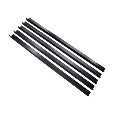 5 X Black Rigid Angle 10mm X 10mm X 1 Metre from B&Q
