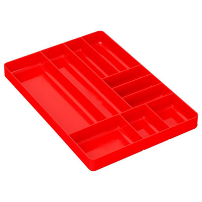 Ernst Manufacturing Ernst Tool Organiser Tray Red 10 Compartments 5010 from B&Q