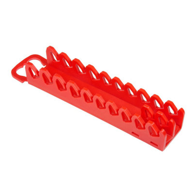 Ernst Manufacturing Ernst 10 Tool Screwdriver Storage Organiser Gripper Red 5310 from B&Q