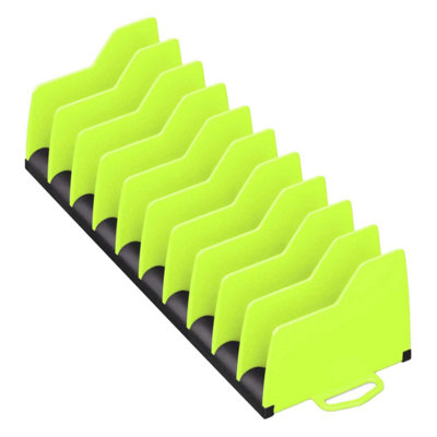 Ernst Manufacturing Ernst 10 Tool Plier Pro Organiser Storage Hiviz/black 5505Hv from B&Q