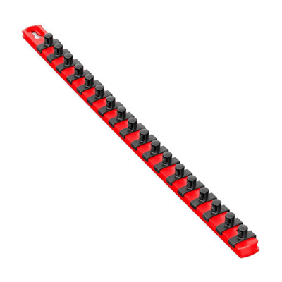 Ernst Tools Durapro Twist Lock Socket Rail Organizer 3/8 Dr 18" from B&Q