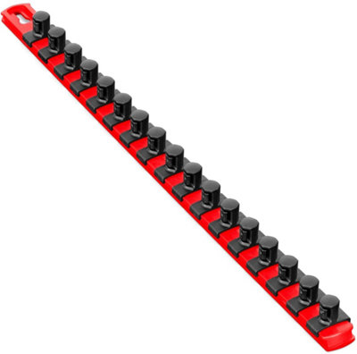 Ernst Tools Durapro Twist Lock Socket Rail Organizer 1/2 Dr 18" from B&Q