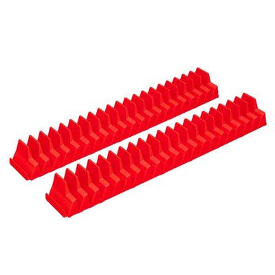 Ernst Manufacturing Ernst 5412 Wrench Pro 40 Tool Spanner Storage Organiser Red from B&Q