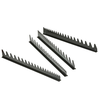 Ernst Manufacturing Ernst 40 Tool Space Saver Spanner/wrench Rail Organisers Magnetic Black 6015M from B&Q