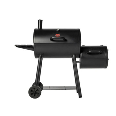 Char-Griller® Char-Griller Smokin' Pro™ Barrel Grill & Offset SmokerHeavy Duty Charcoal Bbq from B&Q