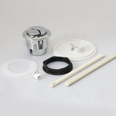 Ideal Standard Armitage Shanks Ev344Aa Chrome Toilet Flush Push Button from B&Q
