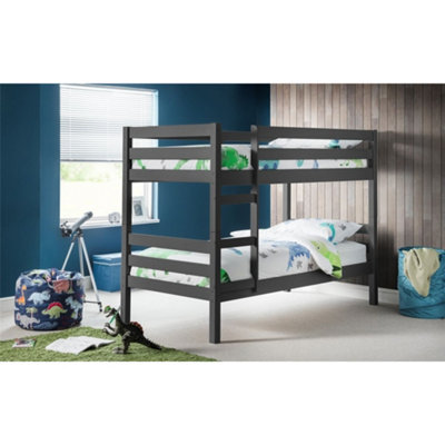 Ashfield Anthracite Bunk Bed 2 X 3Ft (90Cm) from B&Q