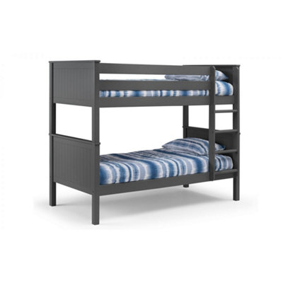 Ashfield Classic Anthracite Bunk Bed 2 X 3Ft (90Cm) from B&Q