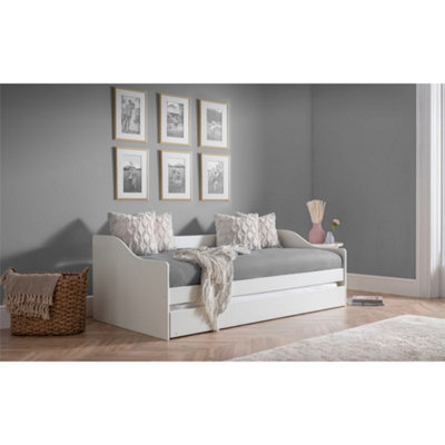 Ashfield Premier Surf White Day Bed Single 3Ft (90Cm) + Pull Out Bed (Guest Bed) from B&Q