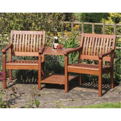 Cheshire 2 Seater Deluxe Willington Companion Seat from B&Q