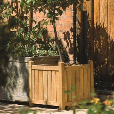 Cheshire Deluxe Square Garden Planter (1'7" X 1'7") from B&Q
