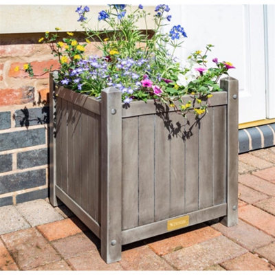 Cheshire Square Garden Planter (1.5Ft X 1.5Ft) from B&Q