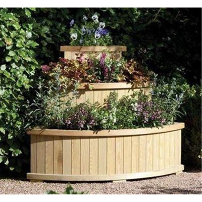 Cheshire Deluxe  Cascade Garden Planter (2.8Ft X 2.8Ft) from B&Q