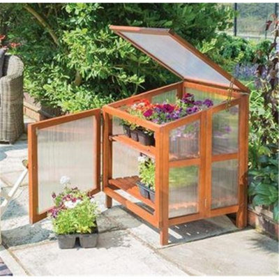 Cheshire Deluxe Hardwood Cold Frame (2Ft X 2.5Ft) from B&Q