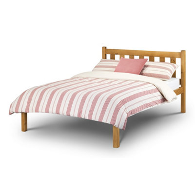 Ashfield Pine Low Foot End Shaker Style Bed FrameDouble 4Ft 6" (135Cm) from B&Q