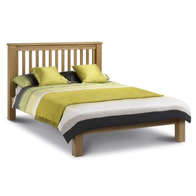 Ashfield Premium Shaker Style Oak Bed FrameLow Foot EndKing Size 5Ft (150Cm) from B&Q