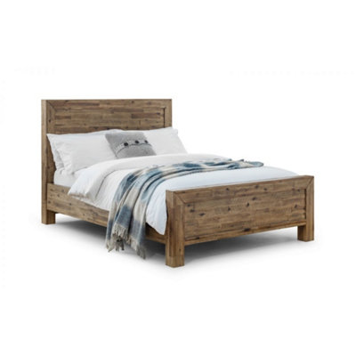 Ashfield Rustic Oak Bed FrameKing 5Ft (150Cm) from B&Q