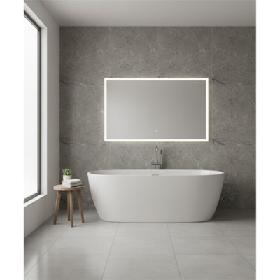 Marlborough Opalus Marble Grey Matt Porcelain Tile (60 Pack20 Box21.4M2 )BathFloor & Wall TileInspired By Turkish Silver Marble from B&Q