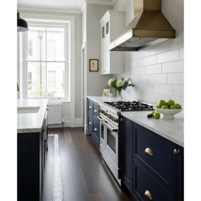 Marlborough Premium White Matt Porcelain Wood Effect Floor Tile (90 Pack10 Box12.2M2 Coverage)Kitchenf- Inspired By Latin America from B&Q