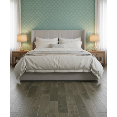 Marlborough Premium Walnut Matt Porcelain Wood Effect Floor Tile (45 Pack5 Box6.1M2 Coverage)Bedroom- Inspired By Latin America from B&Q