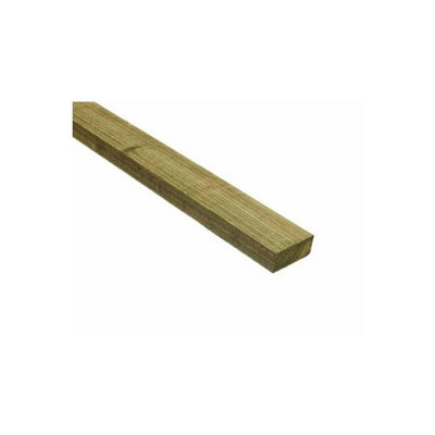 B&Q - MarlboroughPack Of 5 (Total 5 Unit)25mm (T) X 50mm (W) Type A Treated Batten3600mm Length