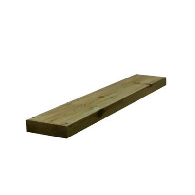 Marlborough47mm (T) X 175mm (W) Reg Treated Carcassing C16/24 (Finish 44X170mm)2400mm LengthBundle Of 10 from B&Q