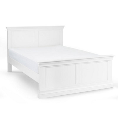 Oakham Linden BedSurf White Double (135Cm) from B&Q