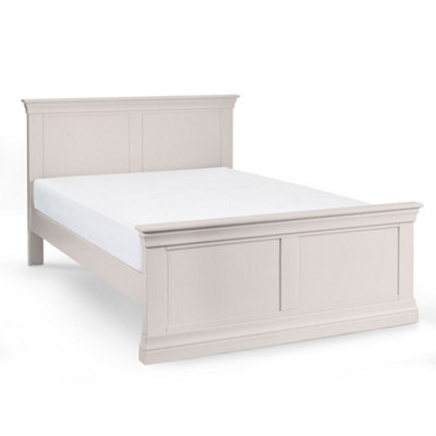 Oakham Linden BedLight Grey King (150Cm) from B&Q
