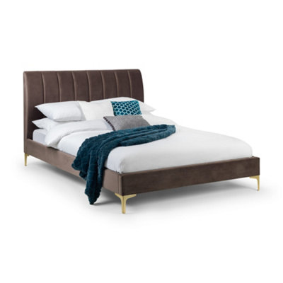 Oakham Premium Pecan Bed King (150Cm) from B&Q