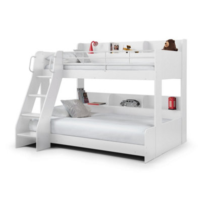 Oakham Walnut Triple Sleeper White Single (90Cm) from B&Q