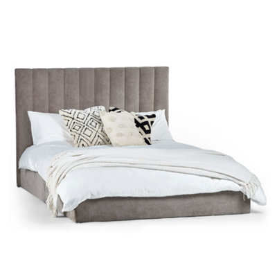 Oakham Hawthorn BedGrey Single (90Cm) from B&Q