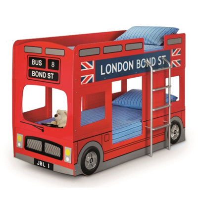 Oakham Ruby Bus Bunk Bed Single (90Cm) from B&Q