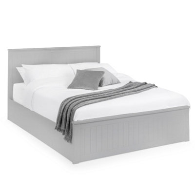Oakham Garnet Ottoman Storage BedDove Grey King (150Cm) from B&Q