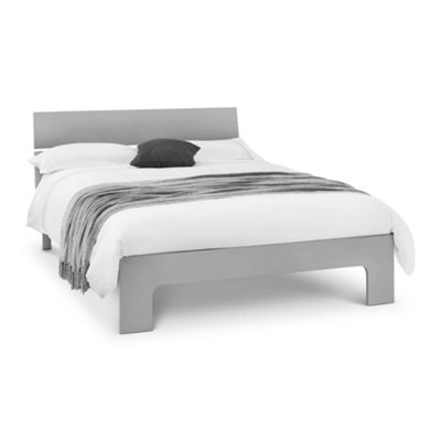 Oakham Emerald BedGrey Double (135Cm) from B&Q