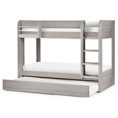 Oakham Quartz Bunk & Underbed Taupe Single (90Cm) from B&Q