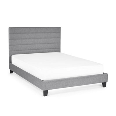 Oakham Slate BedGrey Double (135Cm) from B&Q