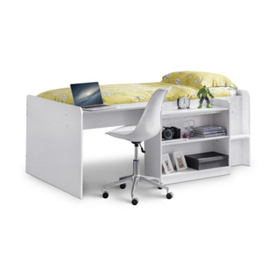 Oakham Obsidian Midsleeper White Single (90Cm) from B&Q