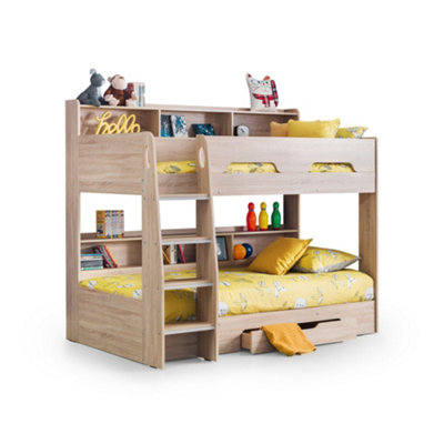 Oakham Ironwood Bunkbed Sonoma Oak Single (90Cm) from B&Q