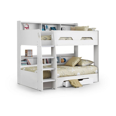Oakham Ironwood Bunkbed Pure White Single (90Cm) from B&Q