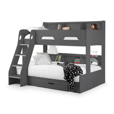 Oakham Ironwood Triple SleeperAnthracite Single (90Cm) from B&Q