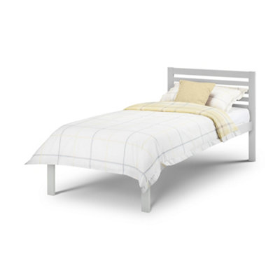 Oakham Oasis Bed Light Grey Single (90Cm) from B&Q