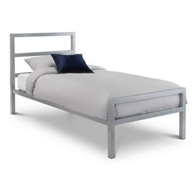 B&Q -  Lagoon Metal BedSilver Single (90Cm)