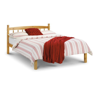 Oakham Marble Pine Bed Small Double (120Cm) from B&Q