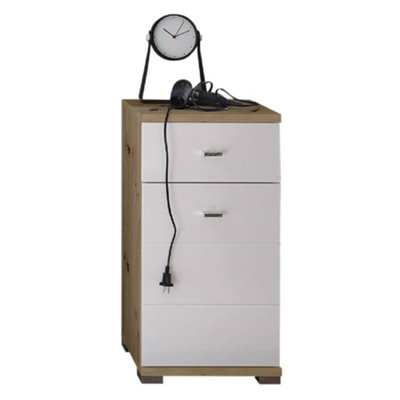 Oakham Premium Cove White Storage Cabinet from B&Q