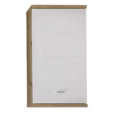 Oakham Premium Cove White Wall Cabinet from B&Q