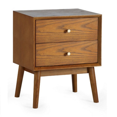 Oakham Premium Calder 2 Drawer Bedside Unit from B&Q